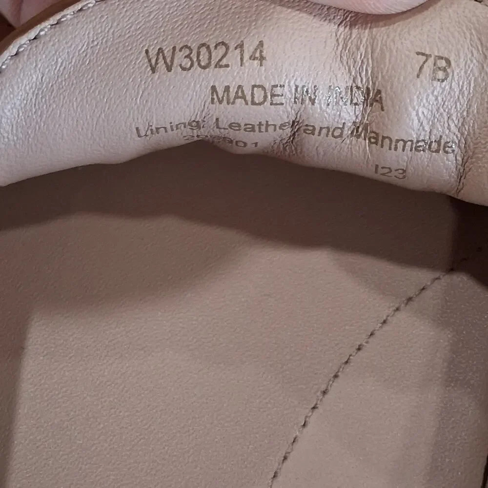 Cole Haan Bellport Bow Driver Shoes Womens 7 B Tan Leather Casual Loafer Slip On - Picture 7 of 7